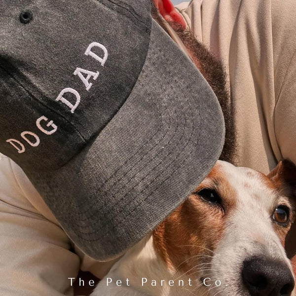 Dog Dad Vintage Cap - Windsor - Charcoal