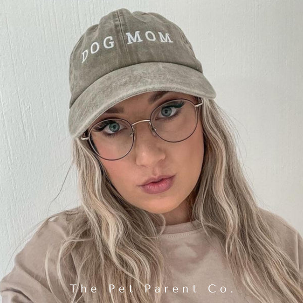 Dog Mom Vintage Cap - Windsor - Olive