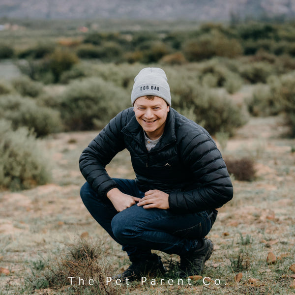 Dog Dad Beanie - Maven Grey