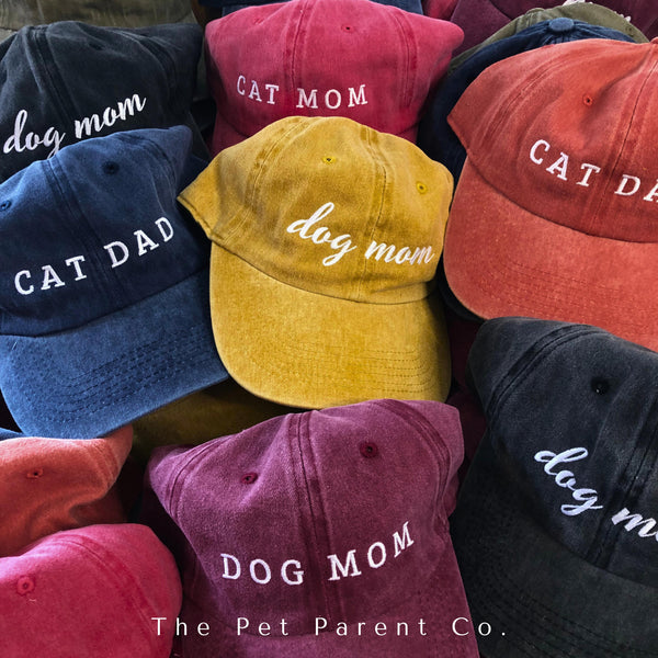 Cat Dad Vintage Cap - Windsor - Denim