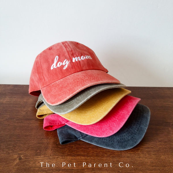Dog Mom Vintage Cap - Nostalgia - Orange