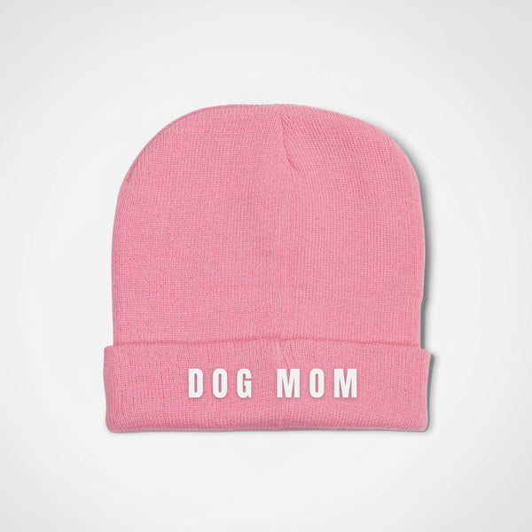 Dog Mom Beanie - Maven Bubblegum