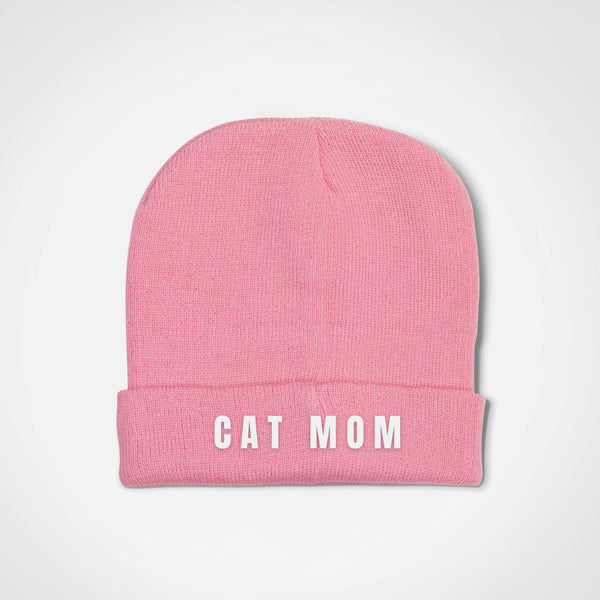 Cat Mom Beanie - Maven Bubblegum