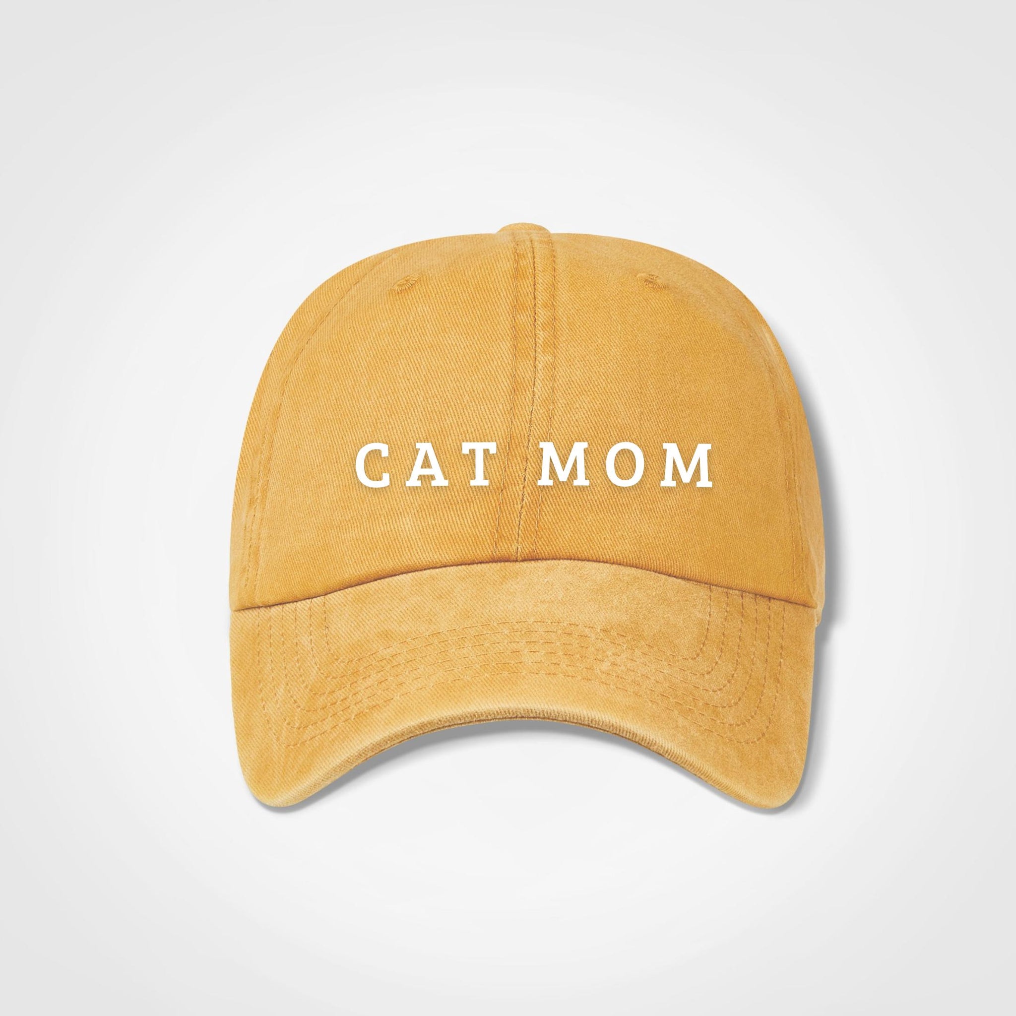 Cat Mom Vintage Cap - Windsor - Blonde