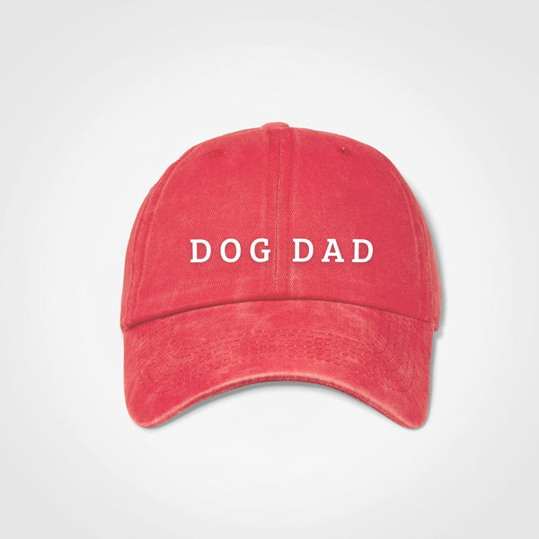 Dog Dad Vintage Cap - Windsor - Coral