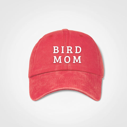 Bird Mom Vintage Cap - Windsor - Coral