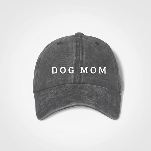 Dog Mom Vintage Cap - Windsor - Charcoal