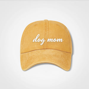 Dog Mom Vintage Cap - Nostalgia - Blonde