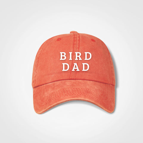 Bird Dad Vintage Cap - Windsor - Orange