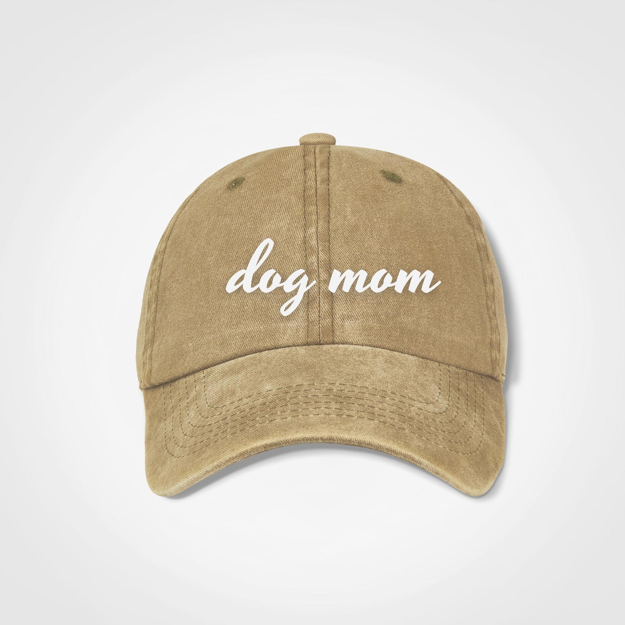 Dog Mom Vintage Cap - Nostalgia - Olive