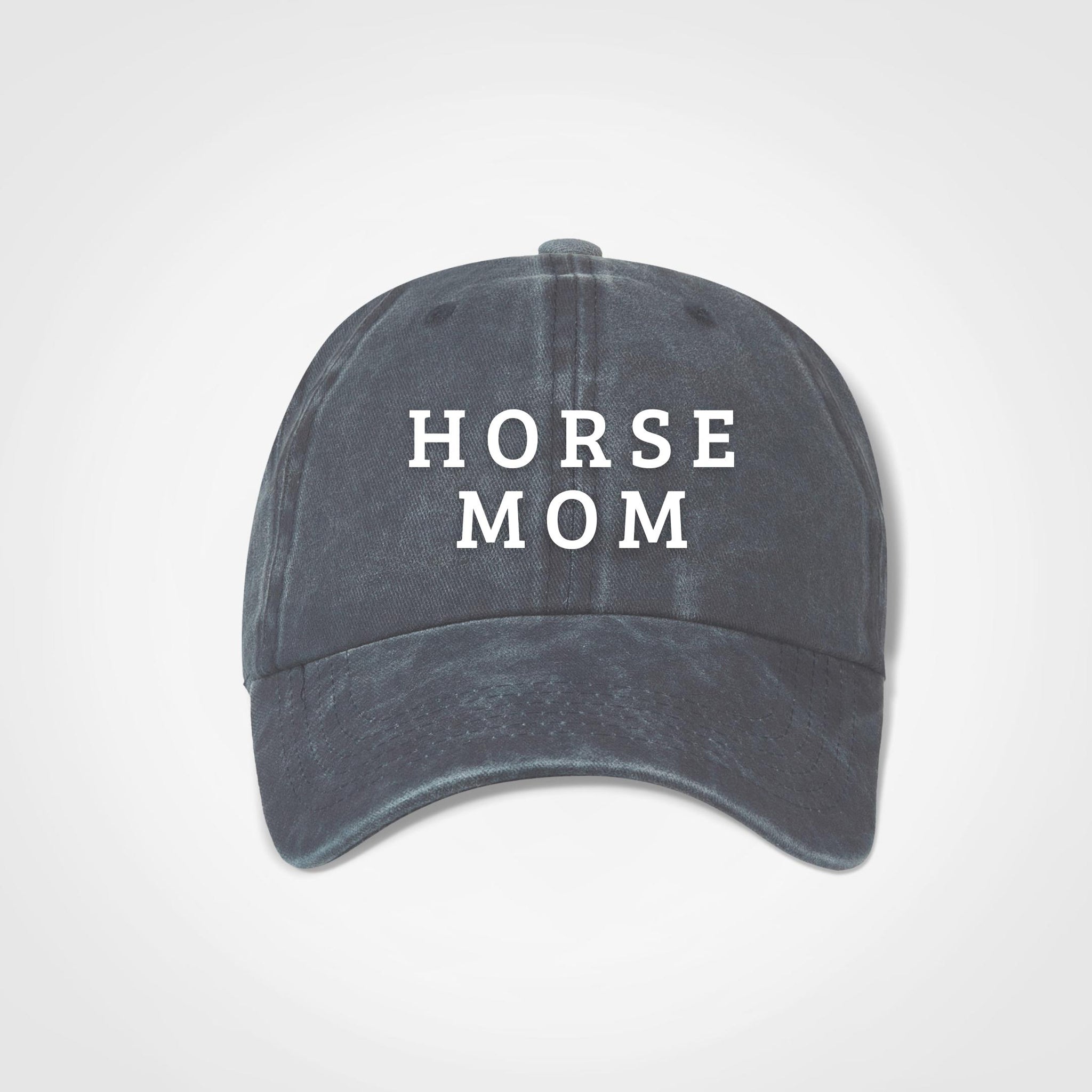 Horse Mom Vintage Cap - Windsor - Denim