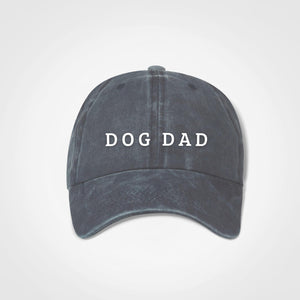 Dog Dad Vintage Cap - Windsor - Denim