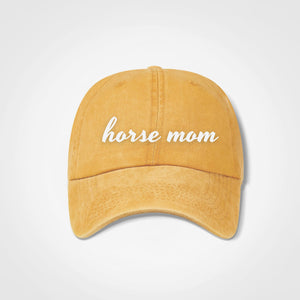 Horse Mom Vintage Cap - Nostalgia - Blonde