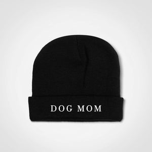 Dog Mom Beanie - Lore Black