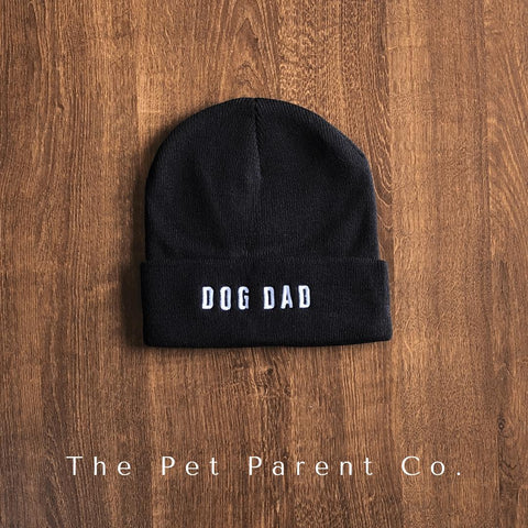 Dog Dad Beanie - Maven Black