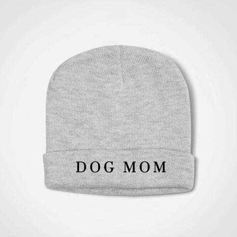 Dog Mom Beanie - Lore Grey