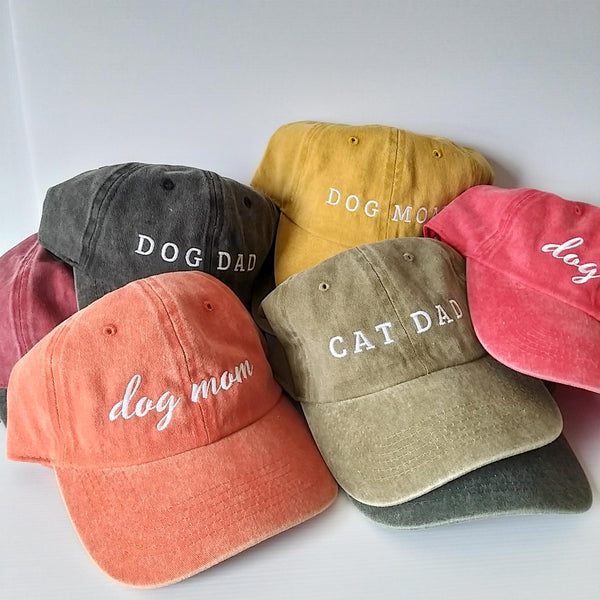 Dog Dad Vintage Cap - Windsor - Charcoal