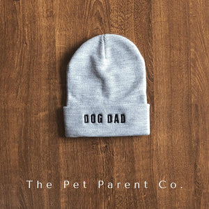 Dog Dad Beanie - Maven Grey