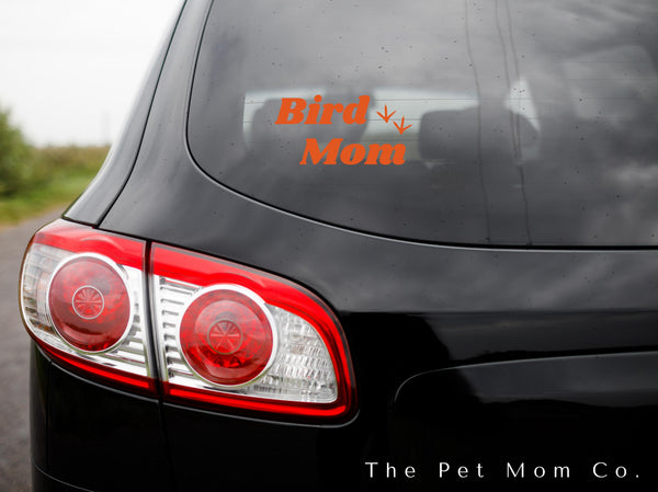 Custom 15cm Bird Mom Sticker - Pack of 4