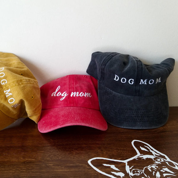 Dog Mom Vintage Cap - Windsor - Charcoal